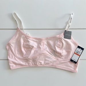 🌾 NWT Tommy Hilfiger Longline Seamed Bralette Pink Size Small 🌾